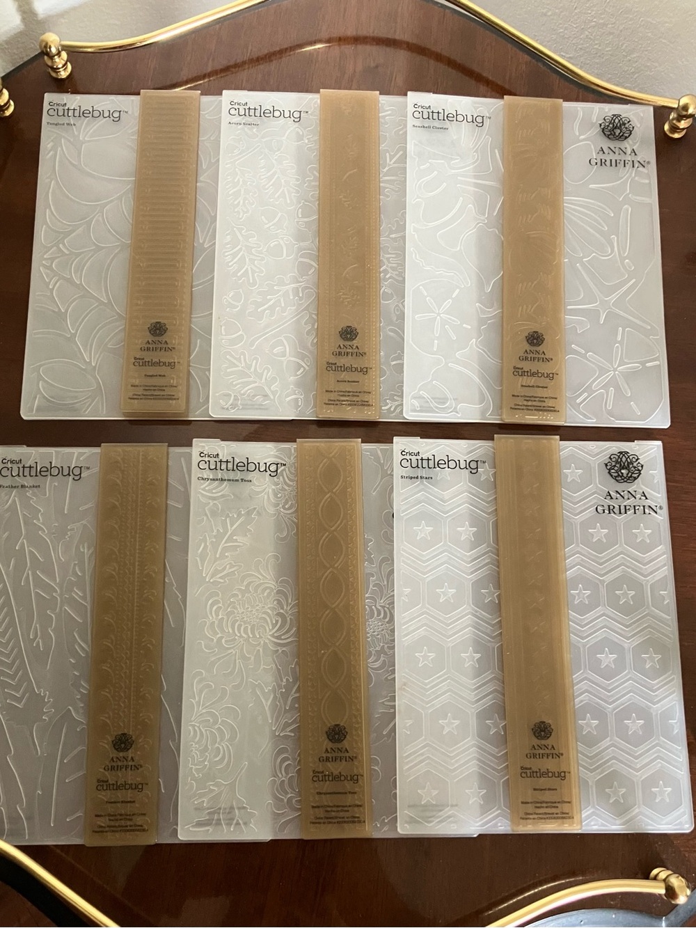 Brand New Anna Griffin Embossing Folders Bundle